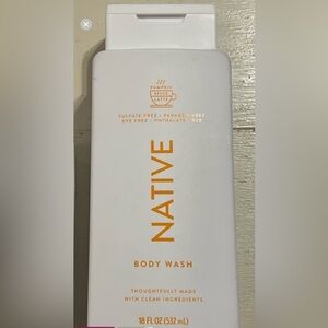Native Body Wash Pumpkin Spice Latte, for Men and Women, 18 fl oz
